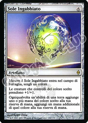 132 / 175 Sole Ingabbiato rara (IT) -NEAR MINT-