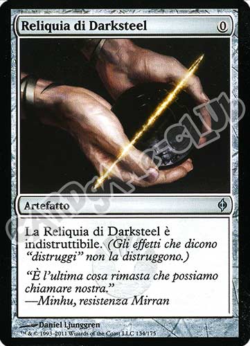 134 / 175 Reliquia di Darksteel non comune (IT) -NEAR MINT-