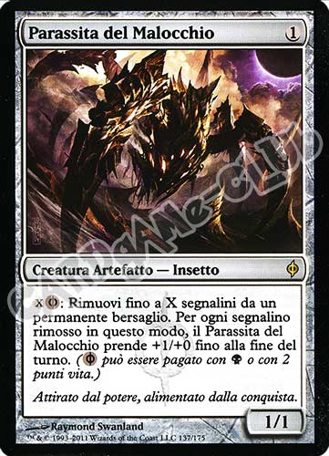 137 / 175 Parassita del Malocchio rara (IT) -NEAR MINT-