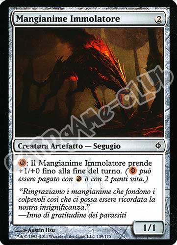 139 / 175 Mangianime Immolatore comune (IT) -NEAR MINT-