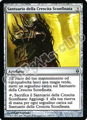 152 / 175 Santuario della Crescita Sconfinata non comune (IT) -NEAR MINT-