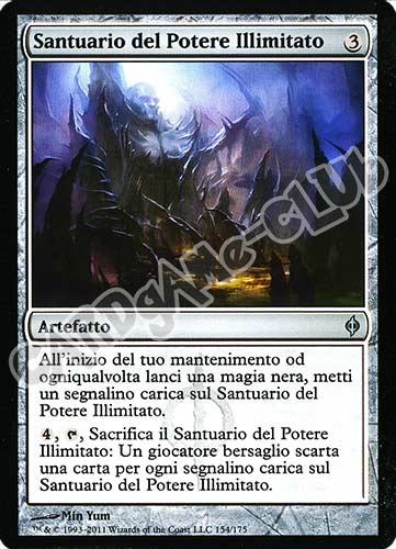 154 / 175 Santuario del Potere Illimitato non comune (IT) -NEAR MINT-