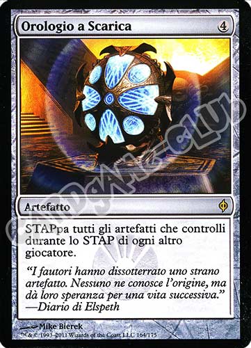 164 / 175 Orologio a Scarica rara (IT) -NEAR MINT-