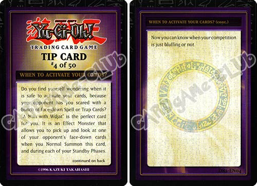 DR1-EN04 When to Activate Your Cards? comune (EN) -NEAR MINT-