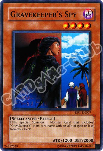DR1-EN007 Gravekeeper's Spy comune (EN) -NEAR MINT-