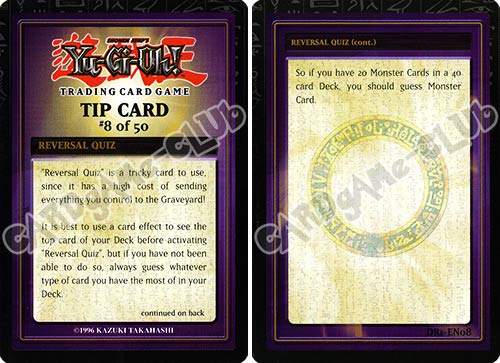 DR1-EN08 Reversal Quiz comune (EN) -NEAR MINT-