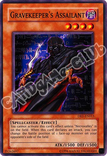 DR1-EN015 Gravekeeper's Assailant comune (EN) -NEAR MINT-