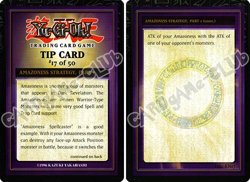 DR1-EN17 Amazoness Strategy, Part 1 comune (EN) -NEAR MINT-