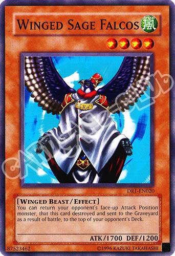 DR1-EN020 Winged Sage Falcos comune (EN) -NEAR MINT-
