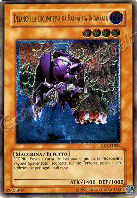 RDS-IT032 Dekoichi la Locomotiva da Battaglia Incantata rara ultimate Unlimited (IT) -NEAR MINT-