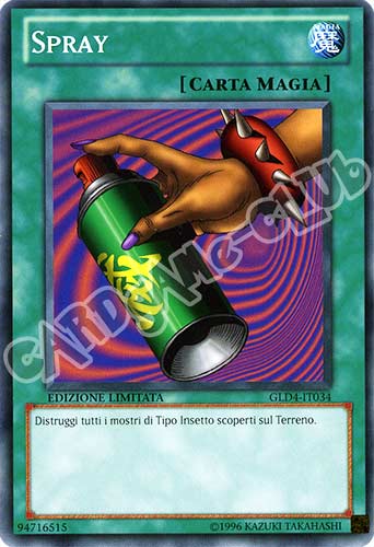 GLD4-IT034 Spray comune Edizione Limitata (IT) -NEAR MINT-