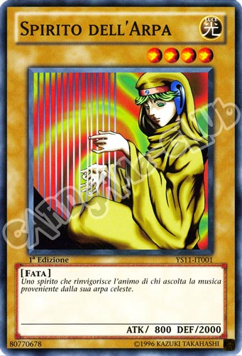 YS11-IT001 Spirito dell'Arpa comune 1a Edizione (IT) -NEAR MINT-