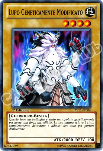 YS11-IT004 Lupo Geneticamente Modificato comune 1a Edizione (IT) -NEAR MINT-