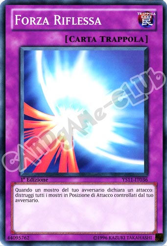 YS11-IT036 Forza Riflessa comune 1a Edizione (IT) -NEAR MINT-