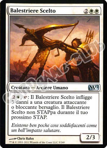 005 / 249 Balestriere Scelto non comune (IT) -NEAR MINT-