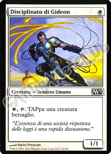 018 / 249 Disciplinato di Gideon comune (IT) -NEAR MINT-