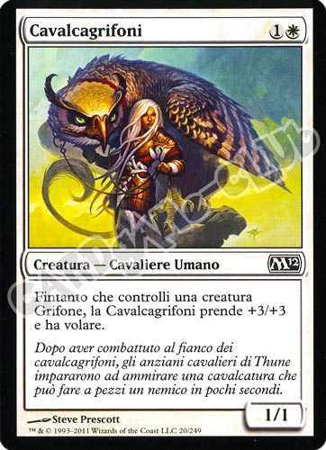 020 / 249 Cavalcagrifoni comune (IT) -NEAR MINT-