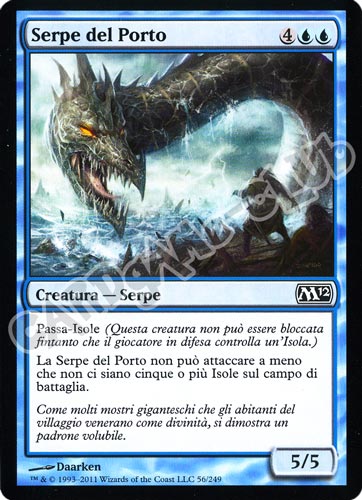 056 / 249 Serpe del Porto comune (IT) -NEAR MINT-