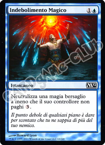 063 / 249 Indebolimento Magico comune (IT) -NEAR MINT-