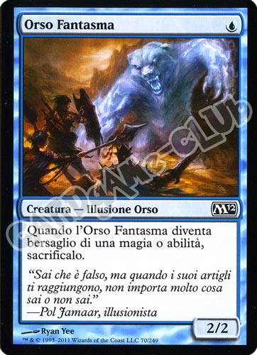 070 / 249 Orso Fantasma comune (IT) -NEAR MINT-