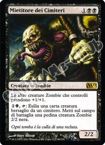 086 / 249 Mietitore di Cimiteri rara (IT) -NEAR MINT-