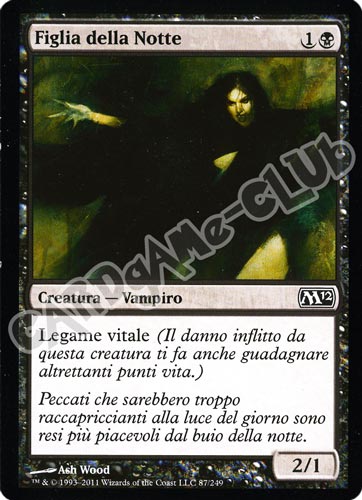 087 / 249 Figlia della Notte comune (IT) -NEAR MINT-