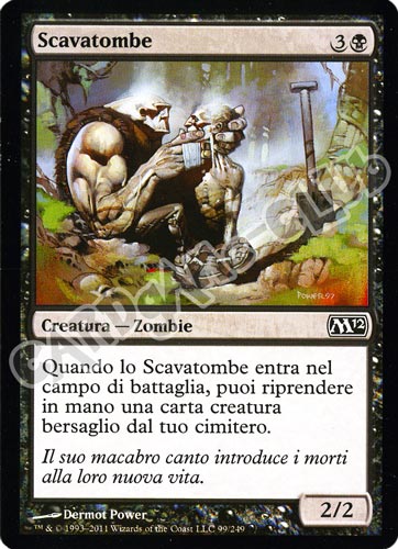 099 / 249 Scavatombe comune (IT) -NEAR MINT-