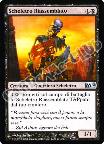 104 / 249 Scheletro Riassemblato non comune (IT) -NEAR MINT-