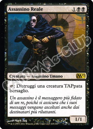 105 / 249 Assassino Reale rara (IT) -NEAR MINT-