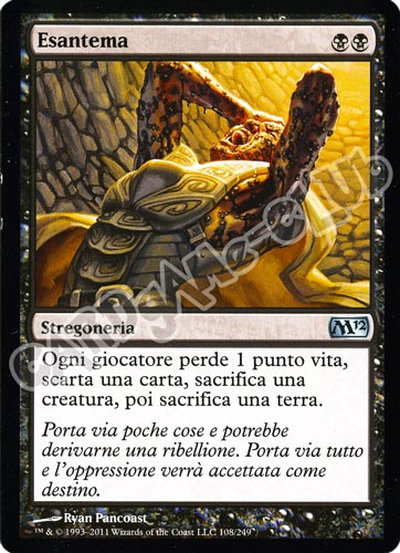 108 / 249 Esantema non comune (IT) -NEAR MINT-