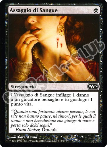 113 / 249 Assaggio di Sangue comune (IT) -NEAR MINT-
