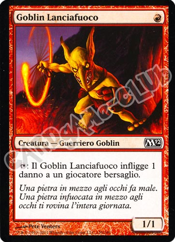 139 / 249 Goblin Lanciafuoco comune (IT) -NEAR MINT-