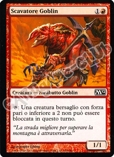 142 / 249 Scavatore Goblin comune (IT) -NEAR MINT-