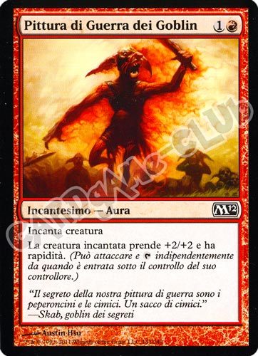 143 / 249 Pittura di Guerra dei Goblin comune (IT) -NEAR MINT-