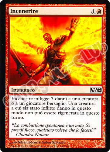 146 / 249 Incenerire comune (IT) -NEAR MINT-