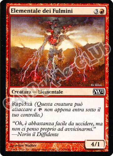 149 / 249 Elementale dei Fulmini comune (IT) -NEAR MINT-