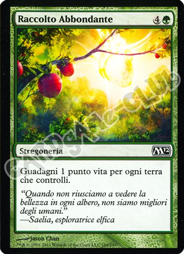 166 / 249 Raccolto Abbondante comune (IT) -NEAR MINT-