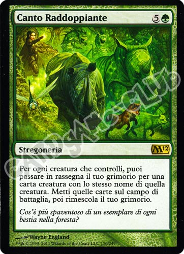 170 / 249 Canto Raddoppiante rara (IT) -NEAR MINT-