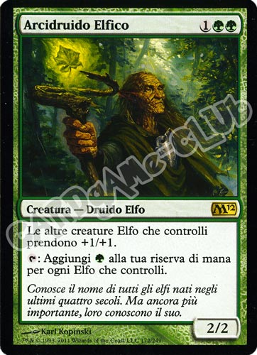 172 / 249 Arcidruido Elfico rara (IT)  -PLAYED-