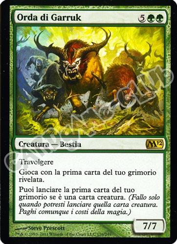 176 / 249 Onda di Garruk rara (IT) -NEAR MINT-