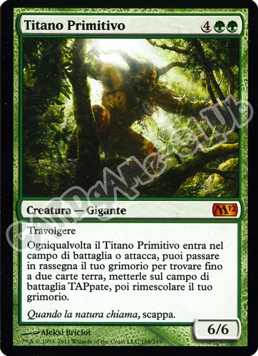 188 / 249 Titano Primitivo rara mitica (IT) -NEAR MINT-