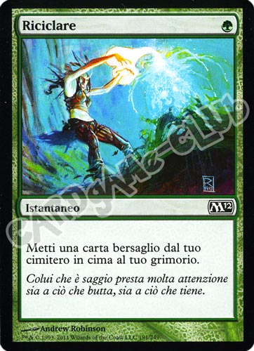 191 / 249 Riciclare comune (IT) -NEAR MINT-