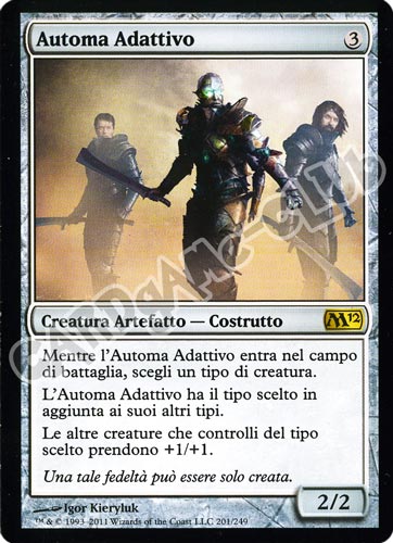 201 / 249 Automa adattivo rara (IT) -NEAR MINT-