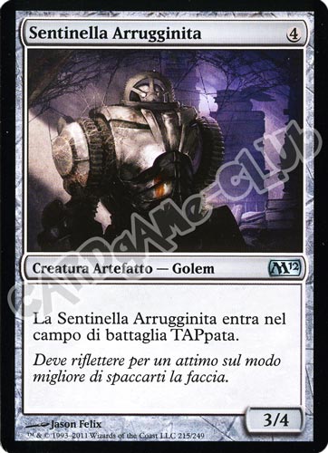 215 / 249 Sentinella Arrugginita non comune (IT) -NEAR MINT-
