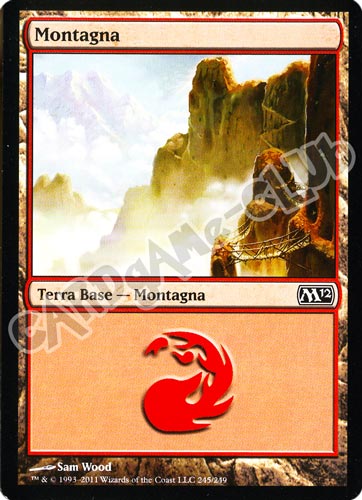 245 / 249 Montagna comune (IT) -NEAR MINT-