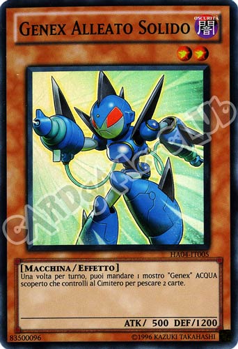 HA04-IT005 Genex Alleato Solido super rara unlimited (IT) -NEAR MINT-