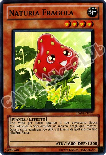 HA04-IT021 Naturia Fragola super rara unlimited (IT)  -GOOD-