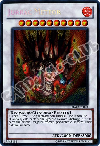 HA04-IT029 Jurrac Meteor rara segreta unlimited (IT) -NEAR MINT-