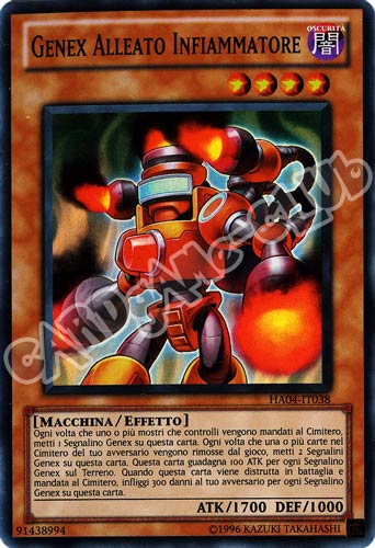 HA04-IT038 Genex Alleato Infiammatore super rara unlimited (IT) -NEAR MINT-