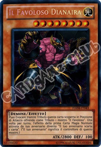 HA04-IT043 Il Favoloso Dianaira rara segreta unlimited (IT) -NEAR MINT-